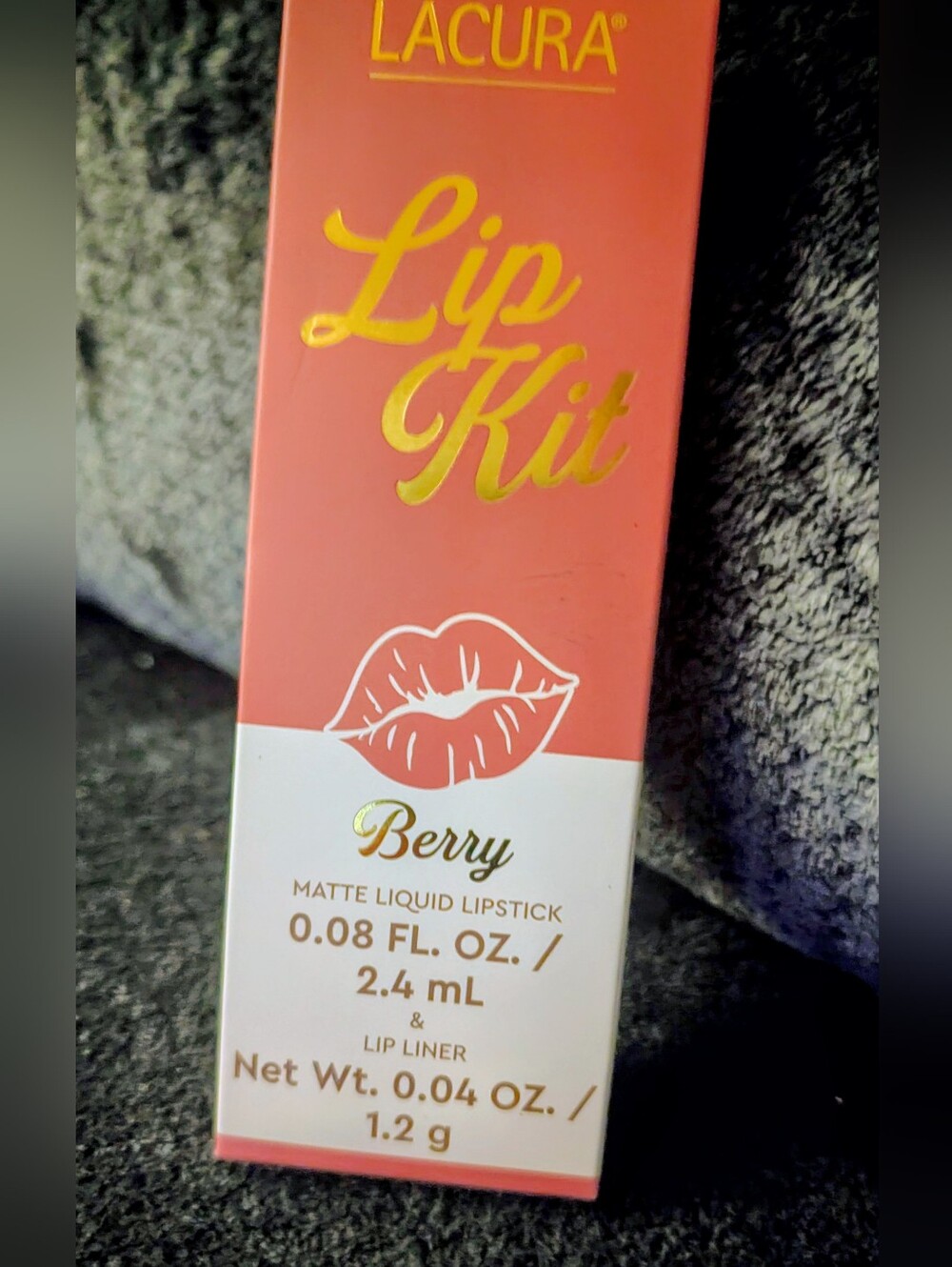 Lip Kit - Berry Pink Matte Liquid Lipstick & Liner